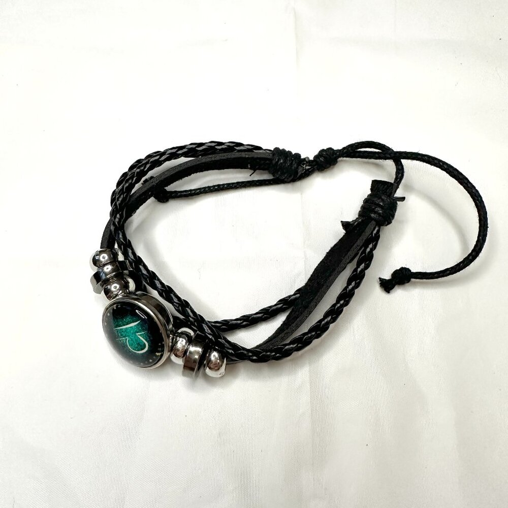 NEW Womens Mens Fashion Chain Bracelet Zodiac Libra Star Sign Streetwear Vintage